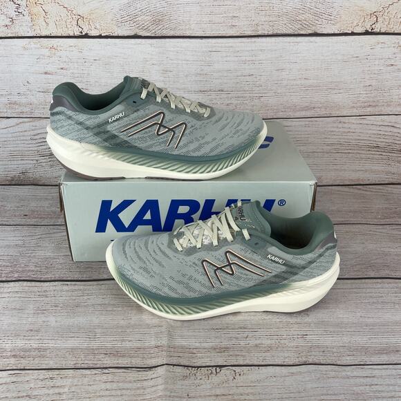 Karhu Fusion 4.0 Womens Sz 8.5 Running Shoes Sea Foam Excalibur F201019 - Picture 1 of 11